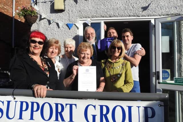 The Crescent receives The Queen's Award.