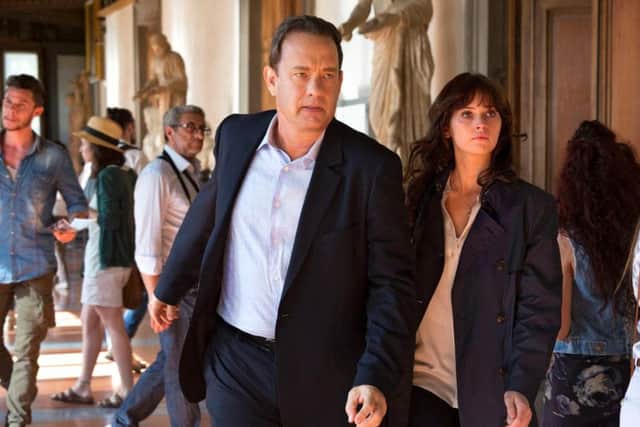 Tom Hanks and Felicity Jones in Inferno