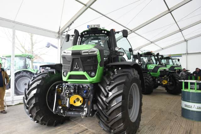 Big tractors like these have changed the face of modern arable farming