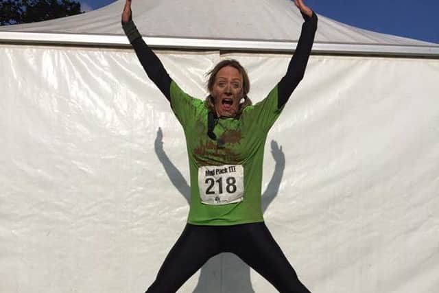 Angeline at Mudpack Challenge.