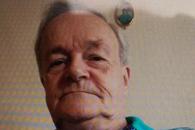 Missing man Bert Hudson