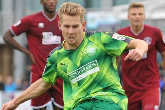 Jordan Parkes scored on Saturday. Picture: Terry Rickeard.