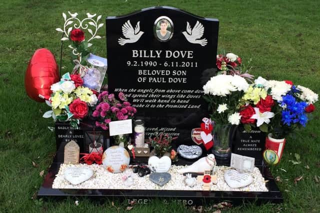 Billy Dove's grave