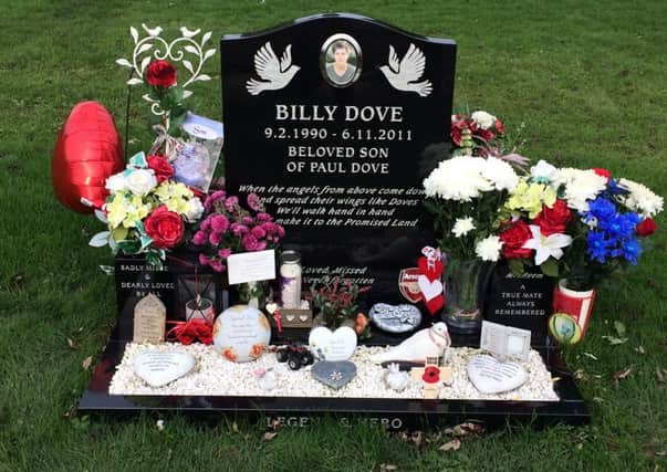Billy Dove's grave