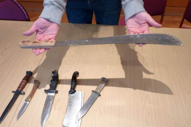 Herts knife amnesty
