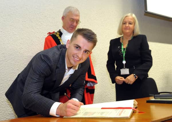 Max Whitlock freedom of the borough