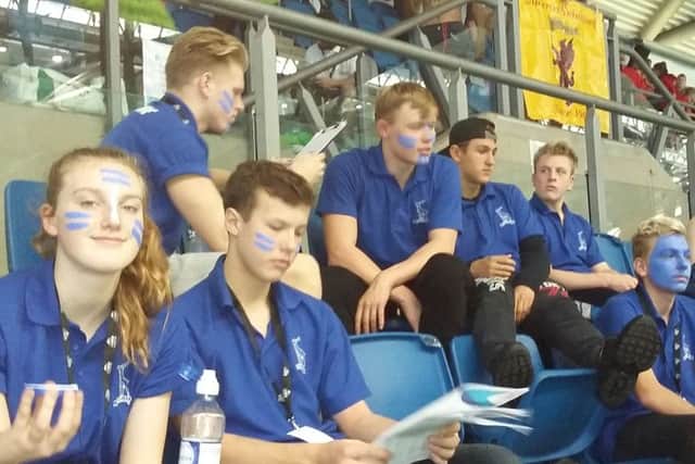 Berkhamsted swimmers.