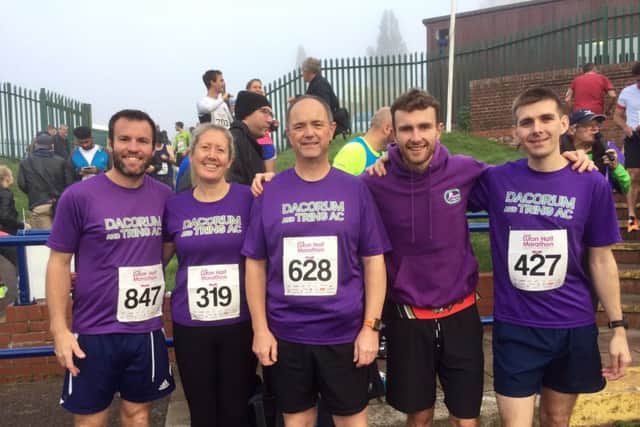 D&T at Love Luton half-marathon.
