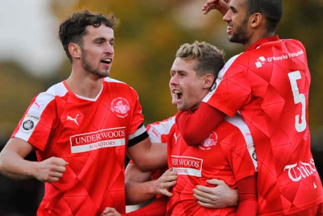 Jordan Parkes celebrates. Picture: Terry Rickeard.