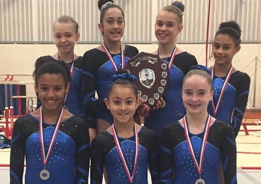 Sapphire at the county championships.