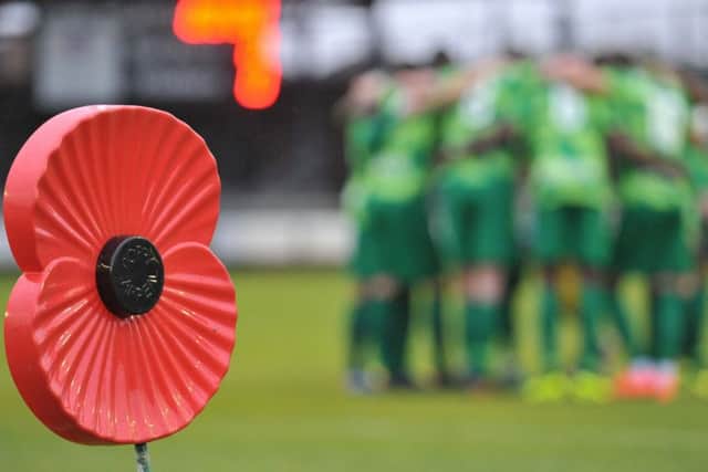 Remembrance silence. Picture: Terry Rickeard.