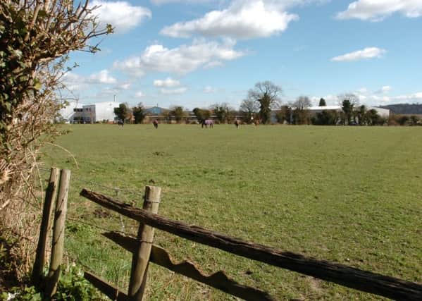 Site of the LA5 development on Icknield Way, Tring