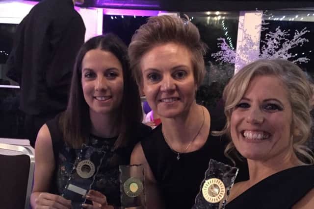 Ladies award winners at D&T awards.