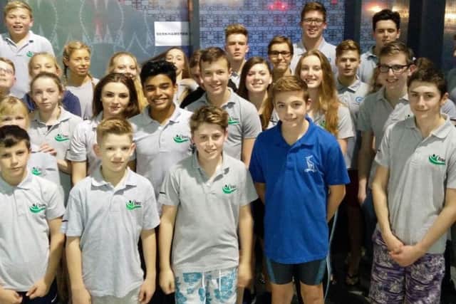 Members of the Berkhamsted SC team.