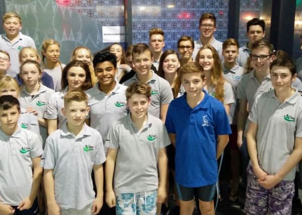 Members of the Berkhamsted SC team.