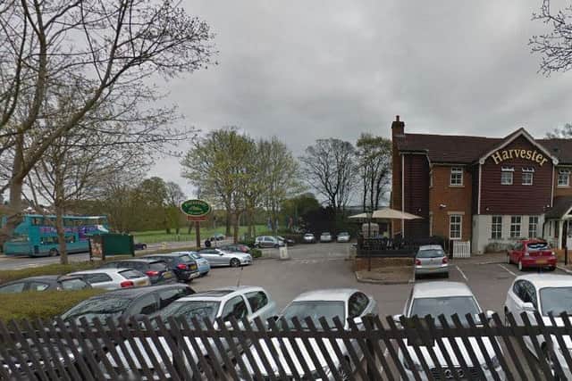 Harvester restaurant, The Mallard, in Hemel Hempstead