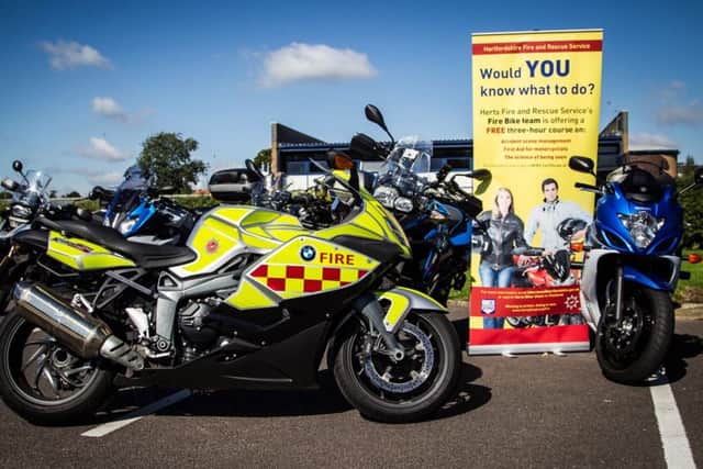 A Biker Down event