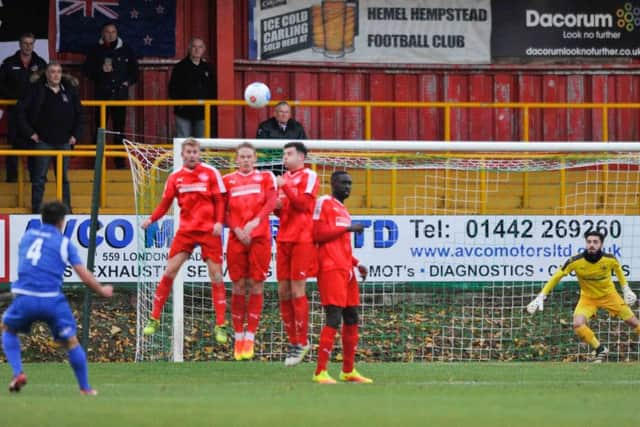 Hemel Town v Truro. Picture: Terry Rickeard. PNL-161120-150554002