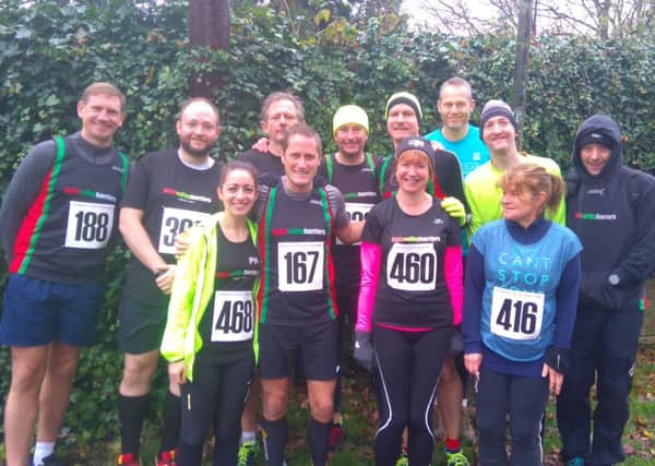 Gade Valley Harriers at the 10k Herbert's Hole.