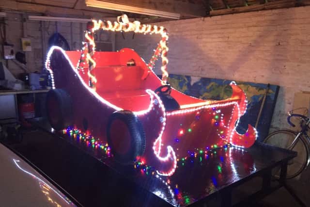 Tring's refurbished Santa Float