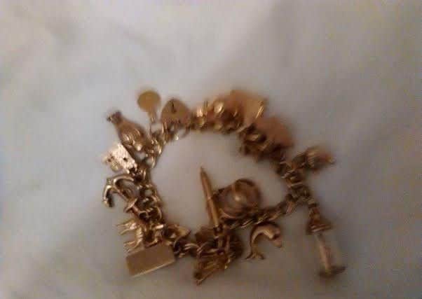 Do you recognise this 18-carat gold charm bracelet?