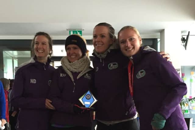The D&T ladies team at Hatfield 5.