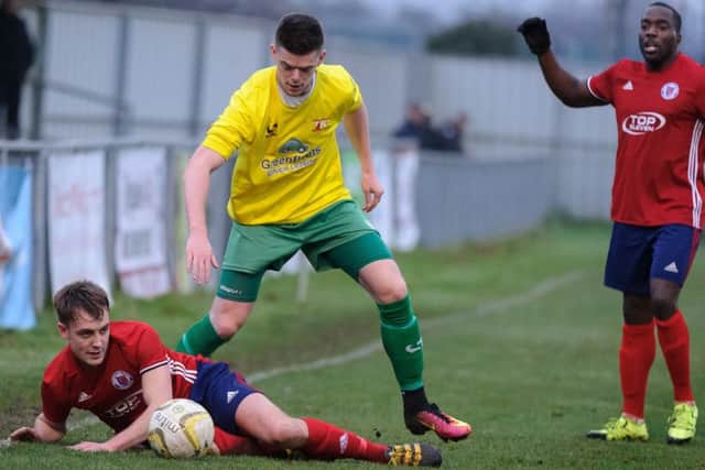 Tring in recent action. Picture: Guy Wills.