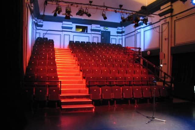 The auditorium at the Old Town Hall