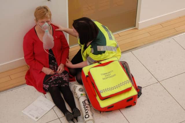 CFRs attend medical emergencies where they live or work