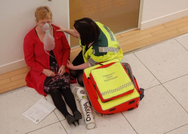 CFRs attend medical emergencies where they live or work