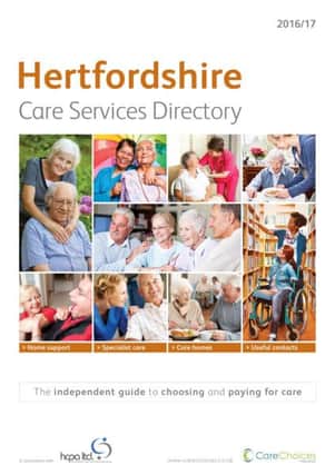 The Hertfordshire Care Services Directory