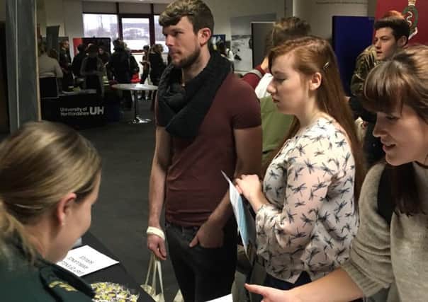 EEAST recruitment day at the University of Hertfordshire