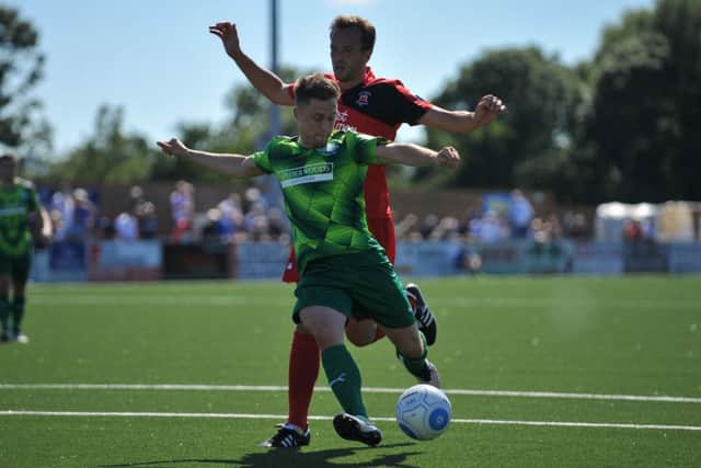 Hemel's top scorer Jake Robinson was on target again on Saturday
