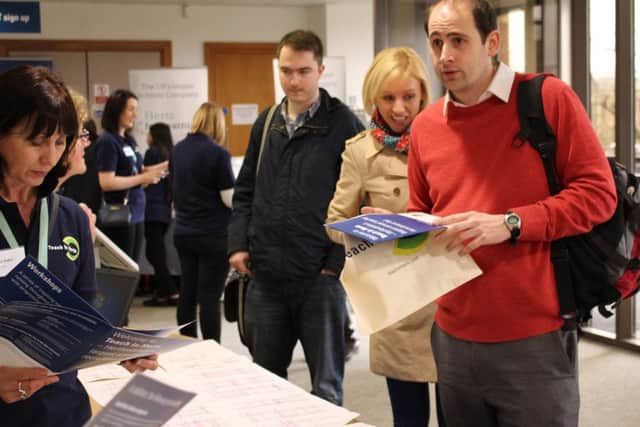 Last year's Teach in Herts Recruitment Fair