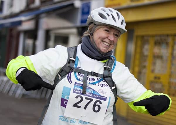 Fern Britton supports the Chilterns Cycle Challenge
