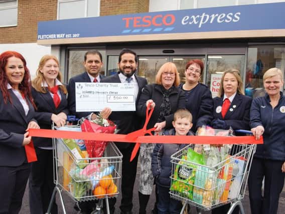 The new Tesco Express store opened on February 14th
