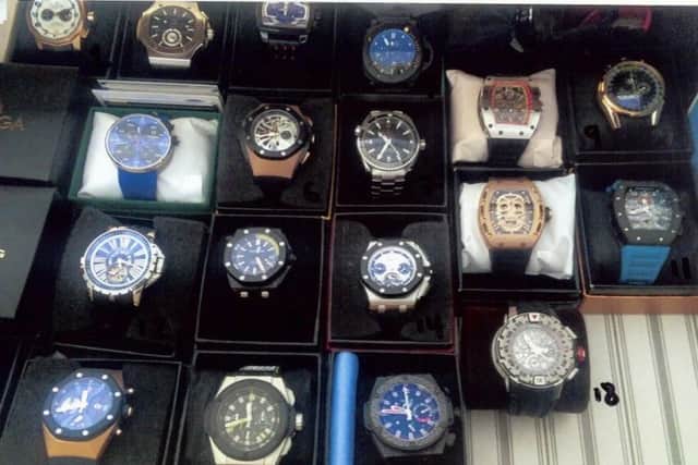 Stolen watches