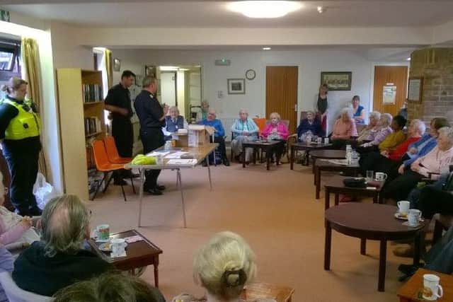 The Stay Alert initiative launches at Seymour Court