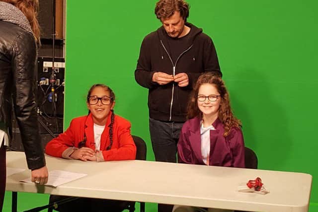 Samaira Iqbal and Charlotte Peters, both from Hemel Hempstead, were selected as TV presenters for Game Changers on Sky Sports 3