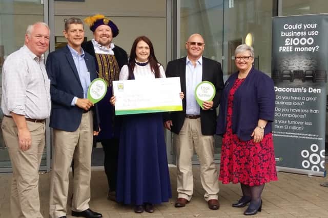 Spirit of the Old Town receiving their award last year