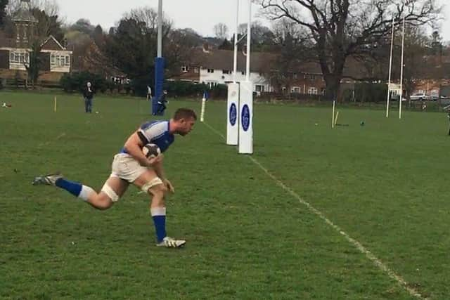 Haydyn Morgan scores for Camelot