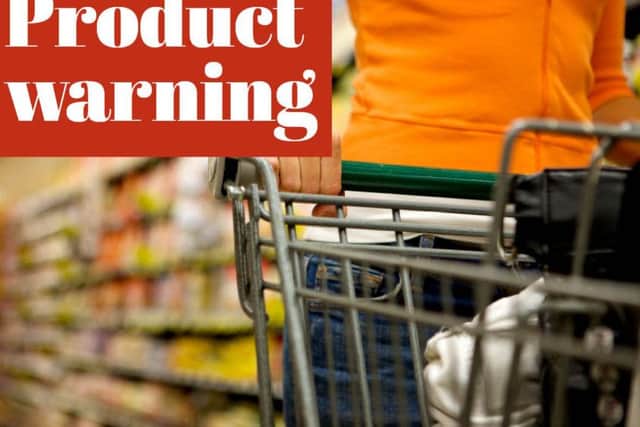 Product recall