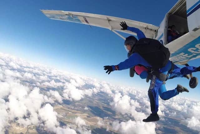 Susie Downie-Lipscombe will skydive to raise cash for charity