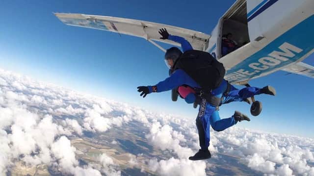 Susie Downie-Lipscombe will skydive to raise cash for charity