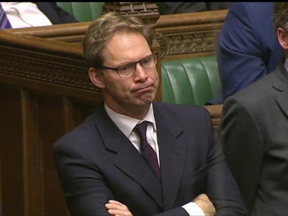Tobias Ellwood was praised for his actions in parliament today.