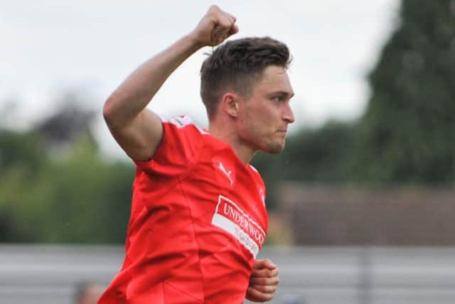 Jake Robinson has left the Tudors after becoming Billericay's latest high-profile signing. Picture by Terry Rickeard