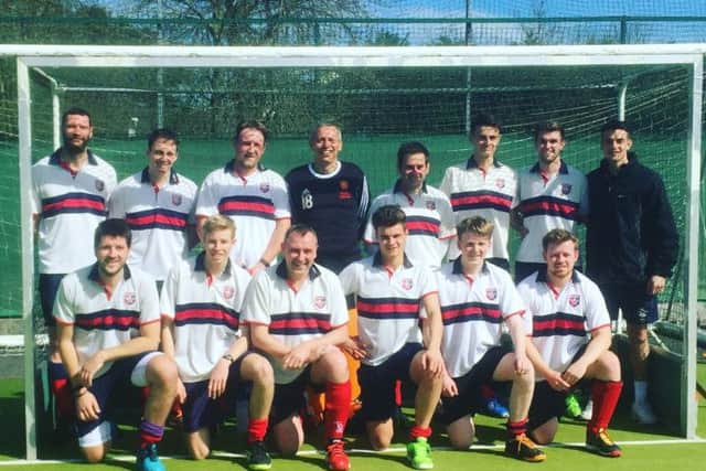 The BHHHC mens 1st team, who secured the title at the weekend, just a week after their female counterparts did the same for the club