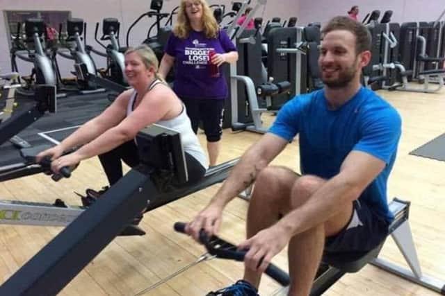 James Sexton takes on 'The Biggest Losers' in the rowing challenge