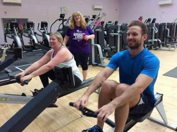 James Sexton takes on 'The Biggest Losers' in the rowing challenge