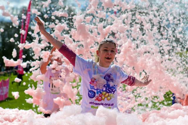 Bubble Rush was a great success last year. Picture by Rebecca Fennell Photography